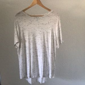 Old Navy Luxe Space-Dye Crew Neck Tee